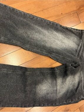 Girl Washed Black Jeans